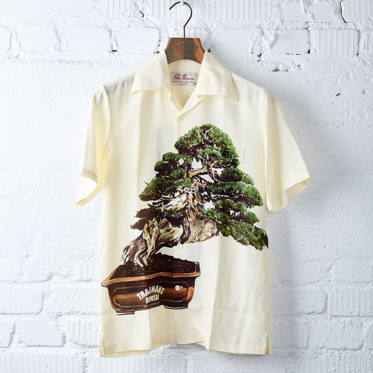 aloha blossom | bonsai short sleeve collaboration with tradman's