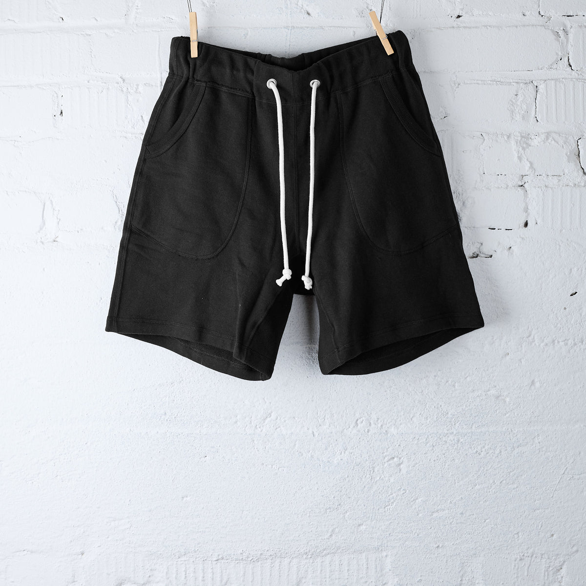 新品タグ付き BONCOURA Sweat Short Pants 36 boncoura | sweat short pants black – stuf|f-official