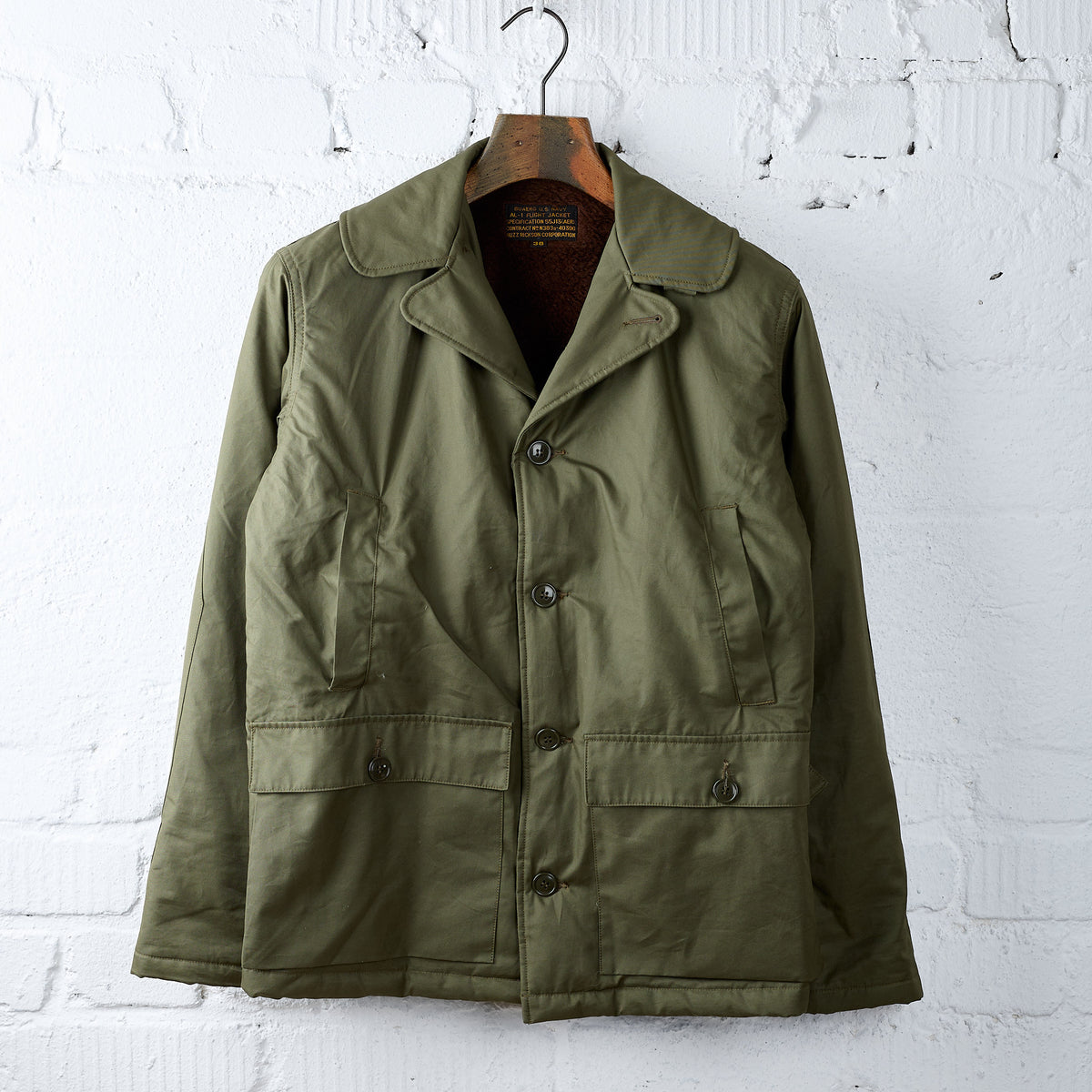 flight jacket grunge archive ミリタリー 短丈 buzz-rickson_s-br15757-al-1-