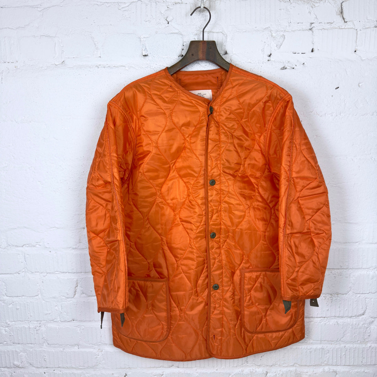 buzz rickson's | br15335 liner, extreme cold weather, parka orange