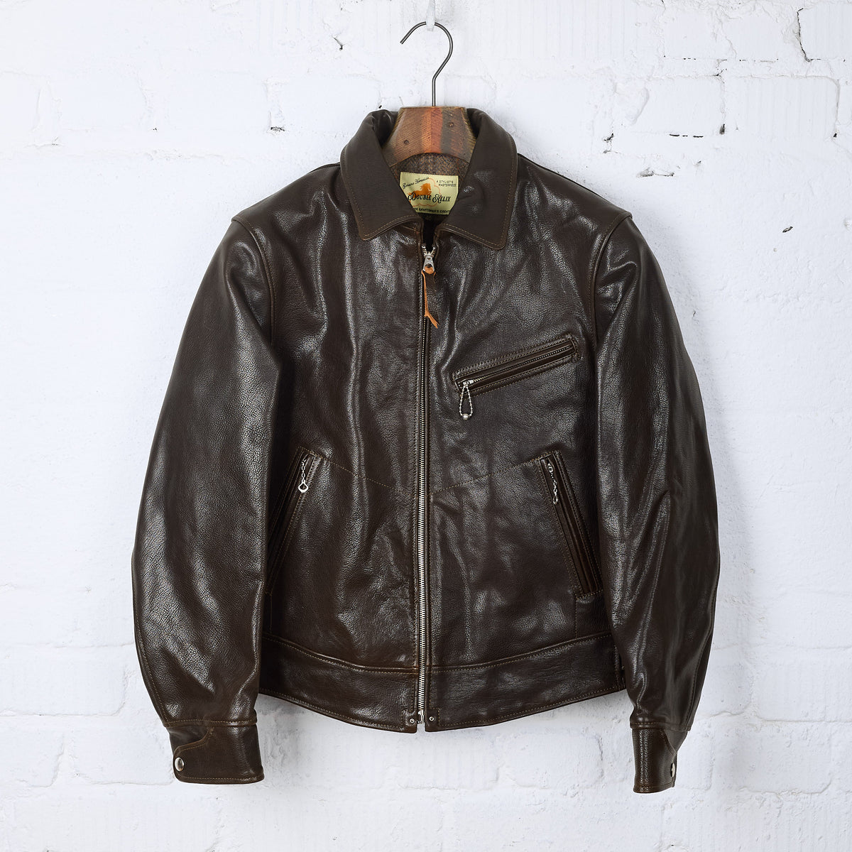 double helix | 'hugging the curve' single rider's jacket sunset