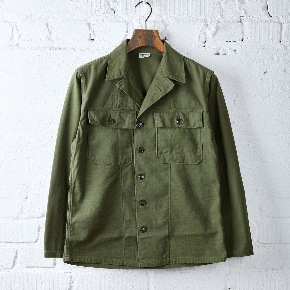 far east manufacturing | utility shirt - olive – stuf|f-official