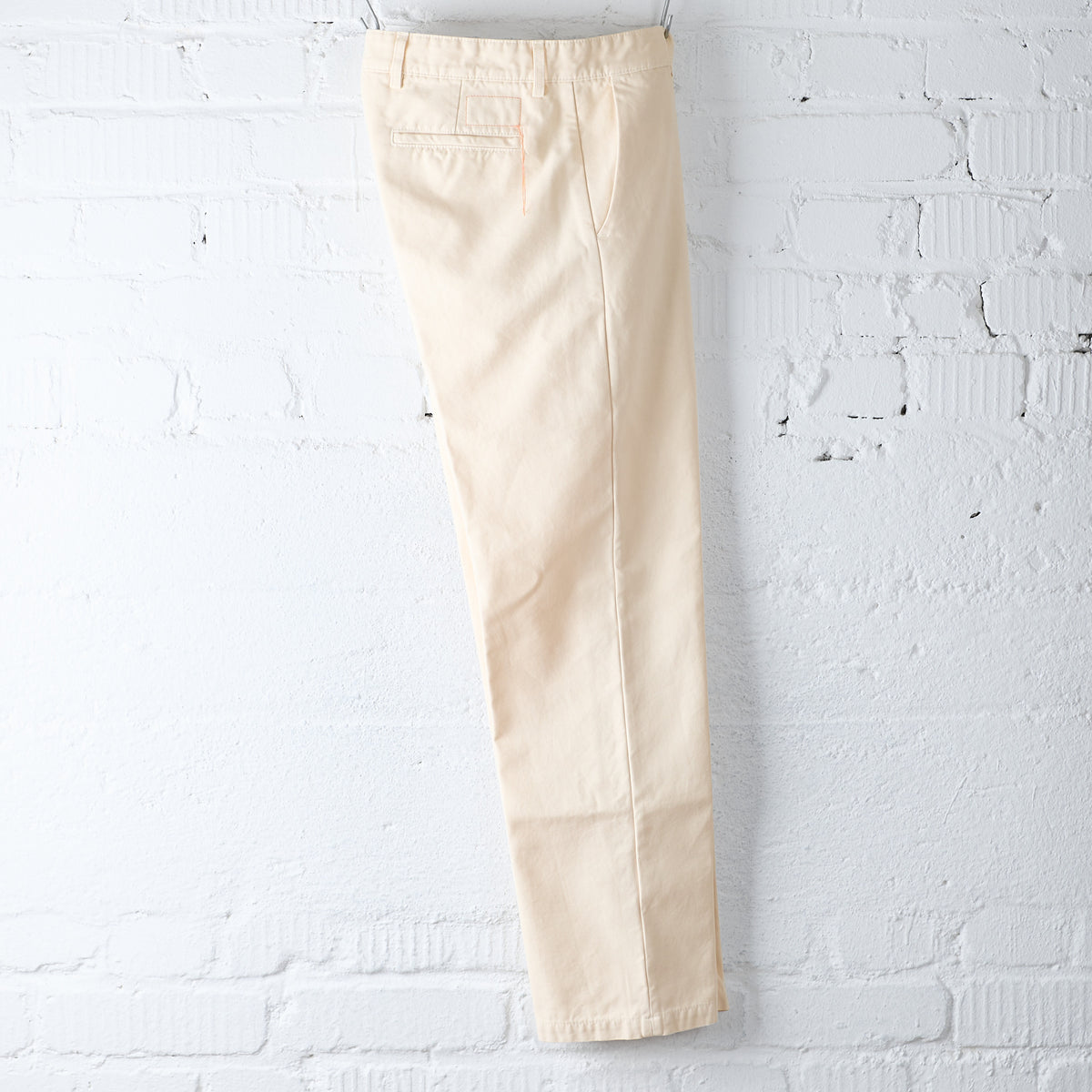 fortela | maine-r185t canvas trousers - off-white – stuf|f-official