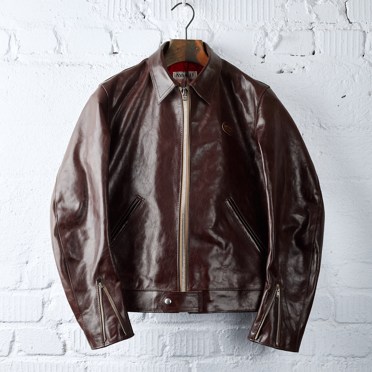60’s Lewis Leathers CORSAIR vintage lewis leathers | the corsair no. 60 cow hide - veg tan brown
