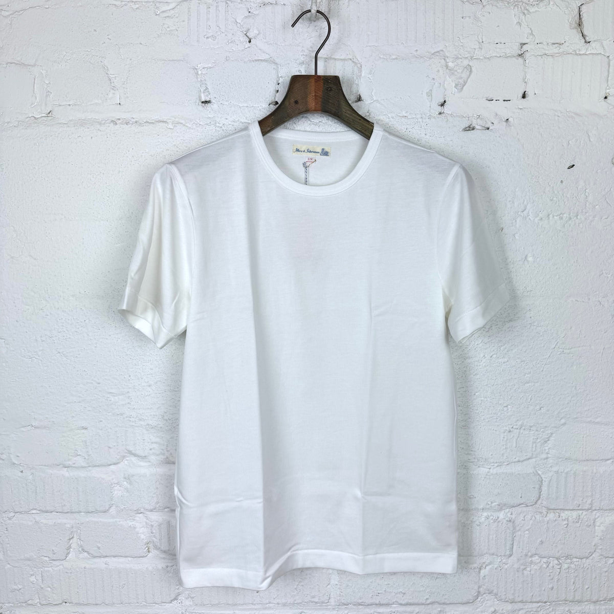 merz b. schwanen | 2m15 sturdy jersey t-shirt white – stuf|f-official