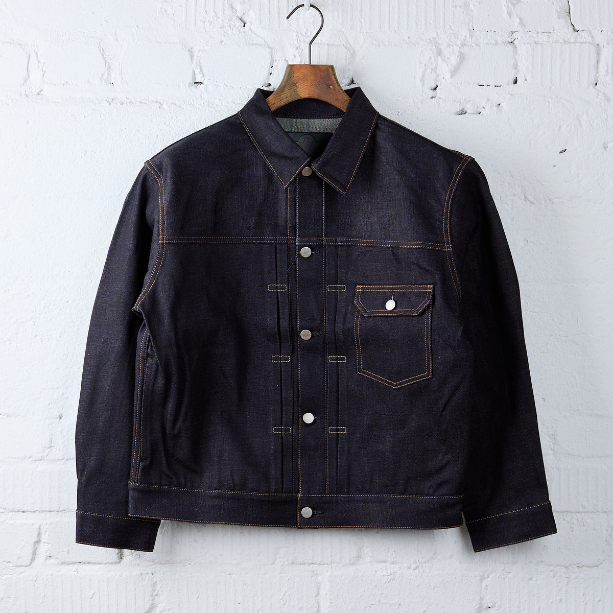 momotaro | #001 standard denim jacket 14.7oz – stuf|f-official