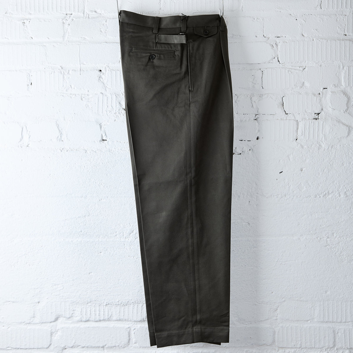 momotaro | westpoint trousers fabric dye - light black – stuf|f