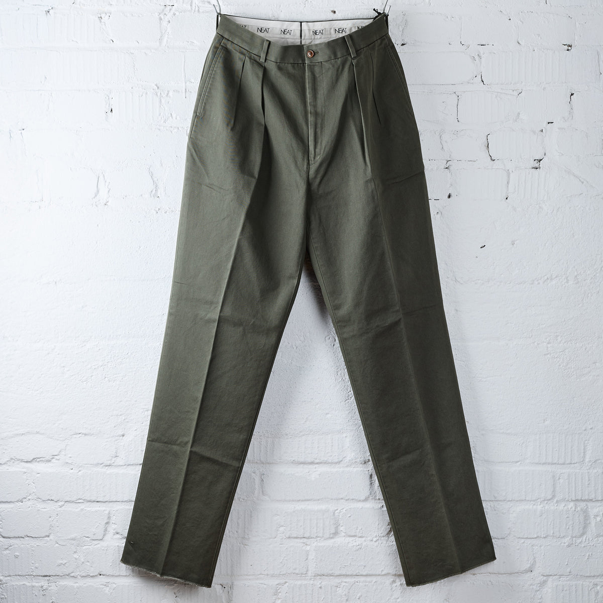 neat | neat chino fade olive – stuf|f-official
