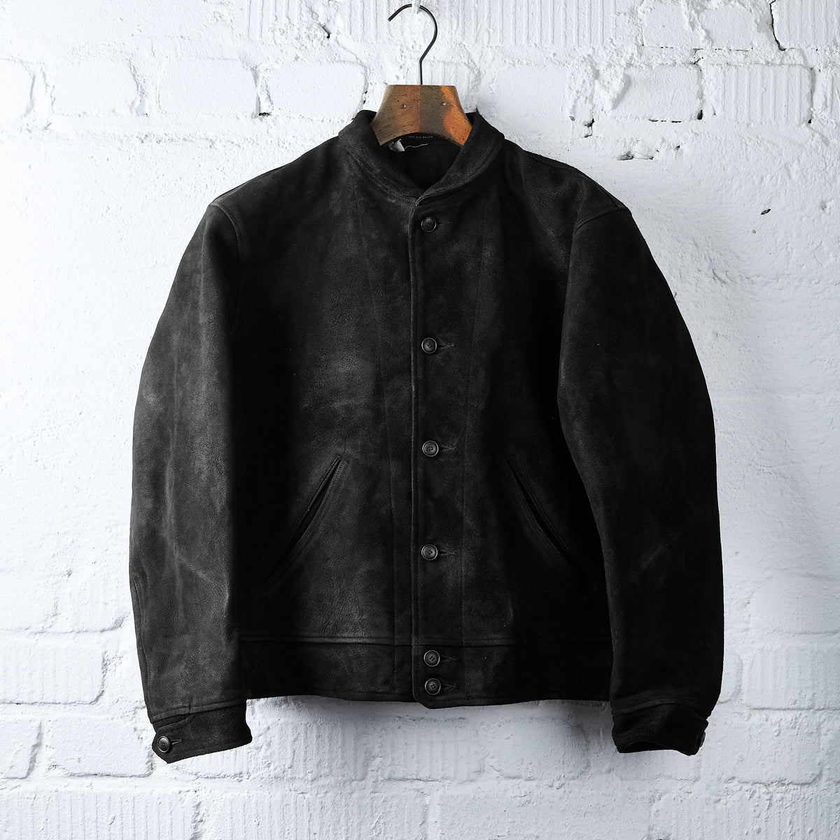 old joe brand | patina horse-hide cossak jacket (rough-out) 261oj