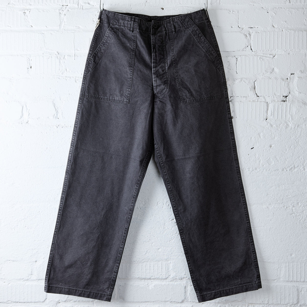 orslow | summer fatigue pants black – stuf|f-official