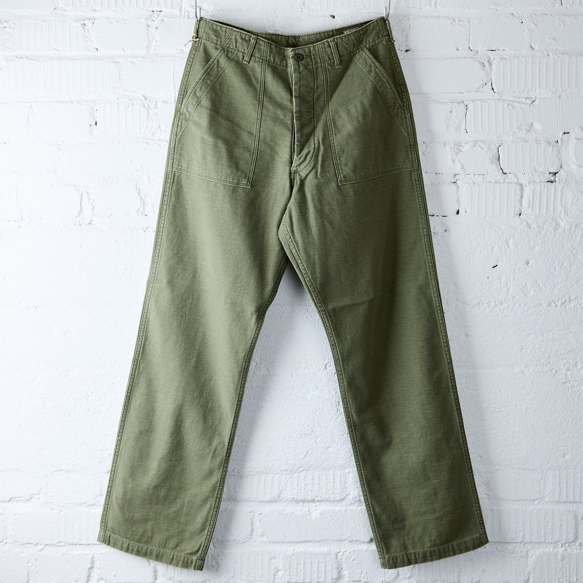 orslow | vintage fit fatigue pants dark olive stone – stuf|f-official