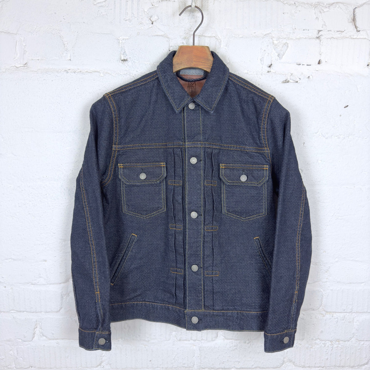 pure blue japan | 6117-id sashiko type-2 jacket in indigo – stuf|f