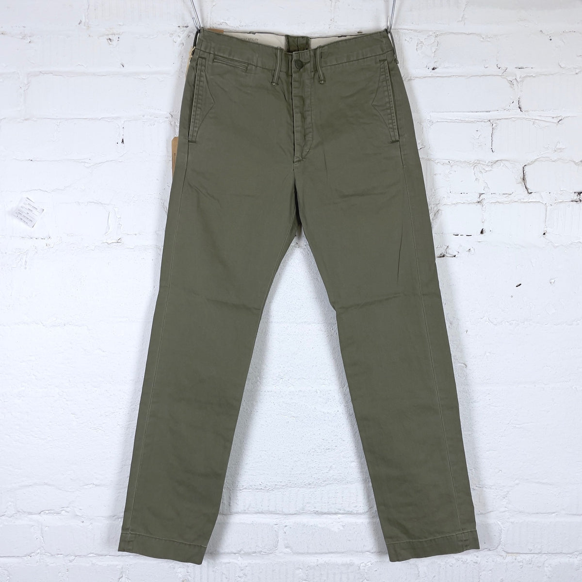 RRL Cotton Twill Officer's Chino - Stone, Casual Pants