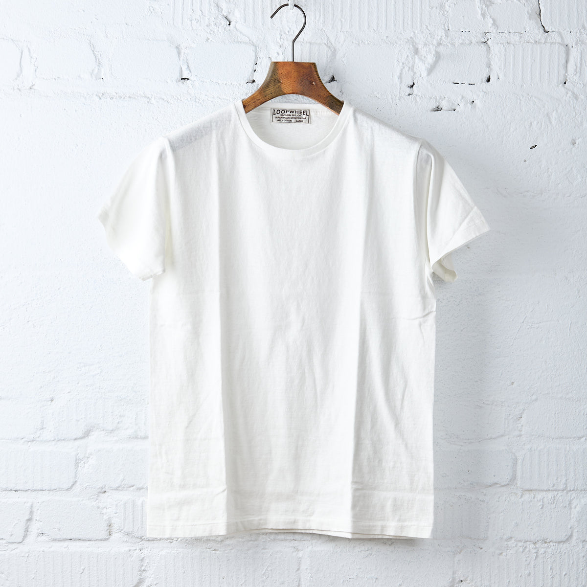 【レア】fra-foa RARE OF THE LOOP ホワイトTシャツ L samurai x stuf|f | 1940s loopwheel crew neck tee - white – stuf|f