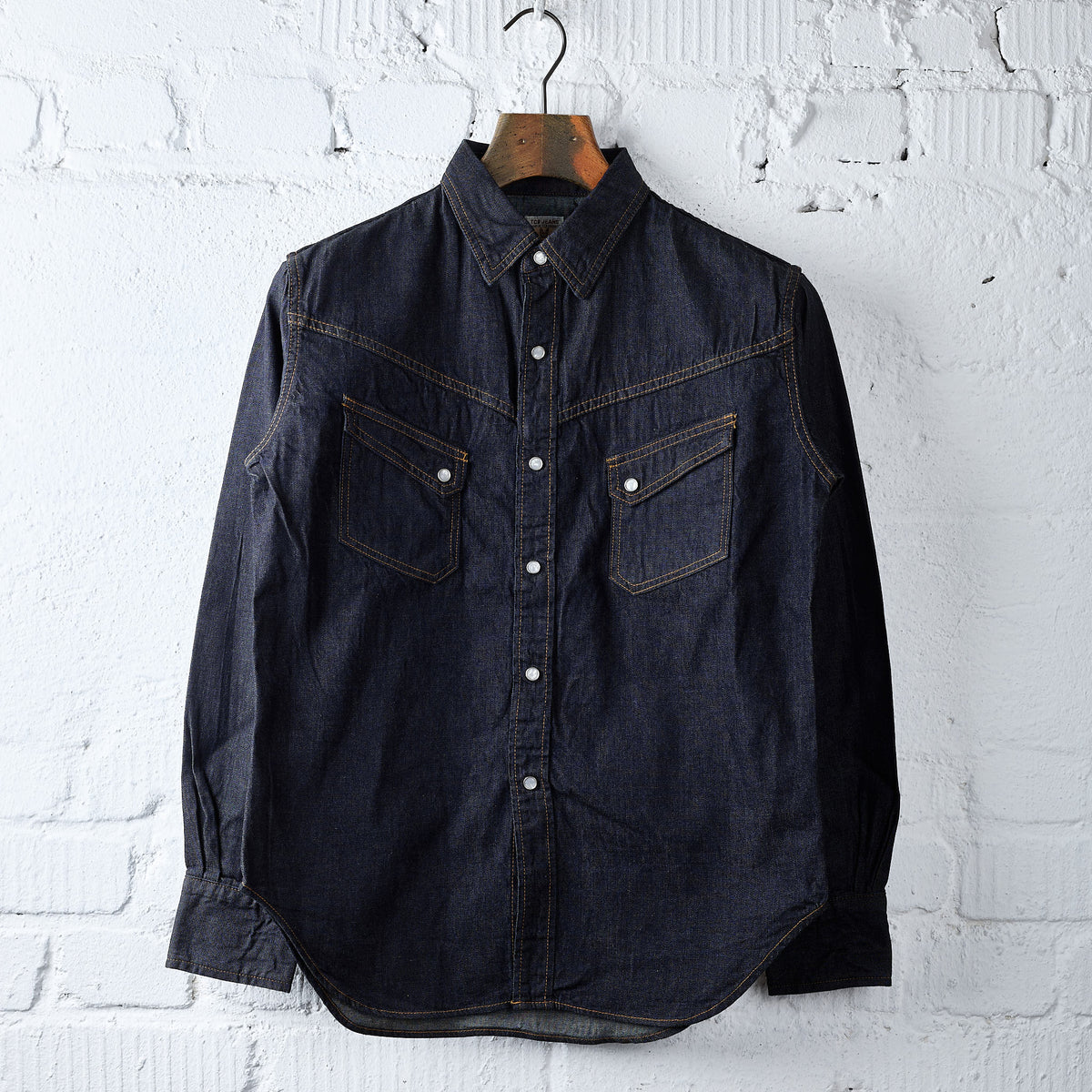 tcb | ranchman 8.5oz denim western shirt – stuf|f-official