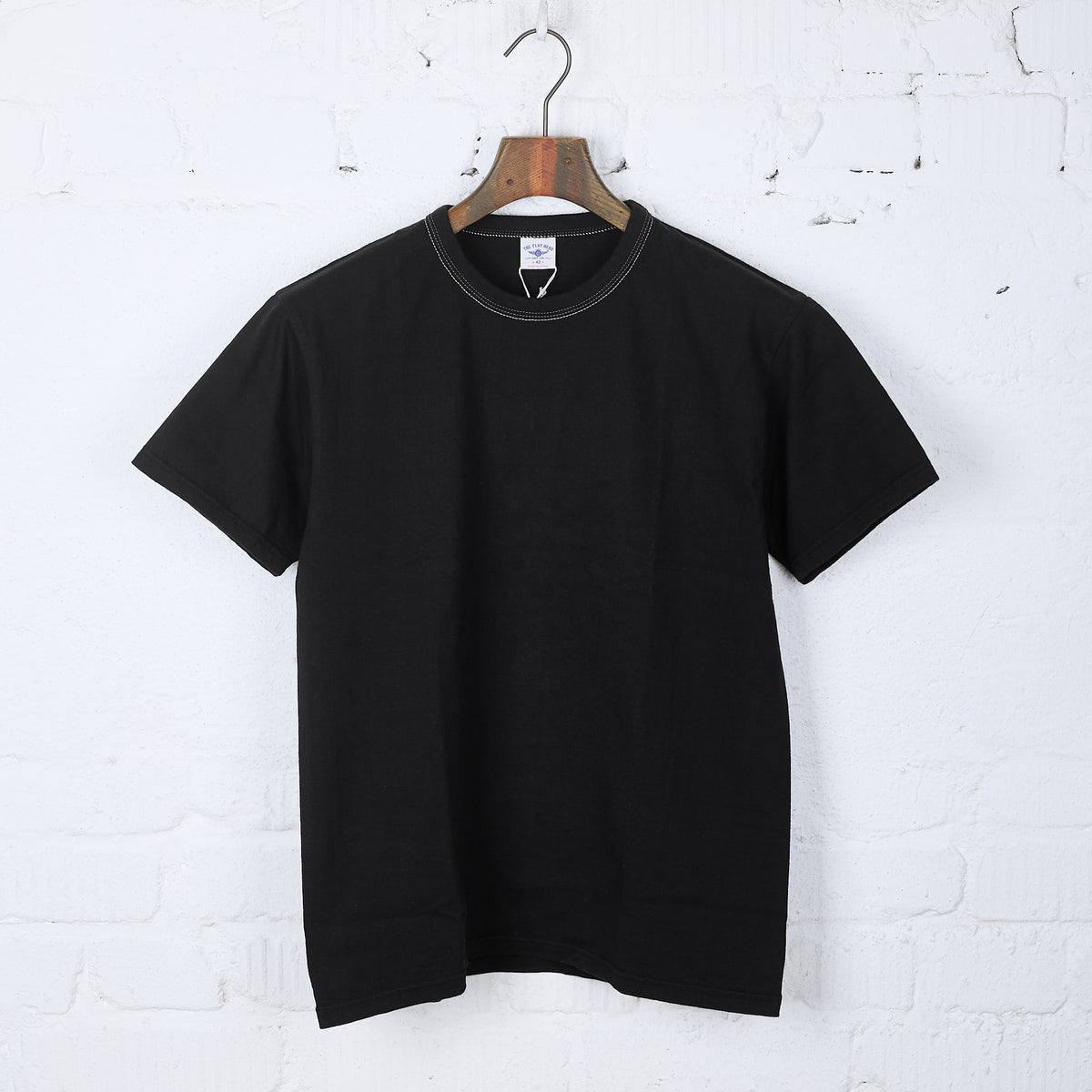 the flat head | fn-thc-101 thc plain t-shirt black – stuf|f-official
