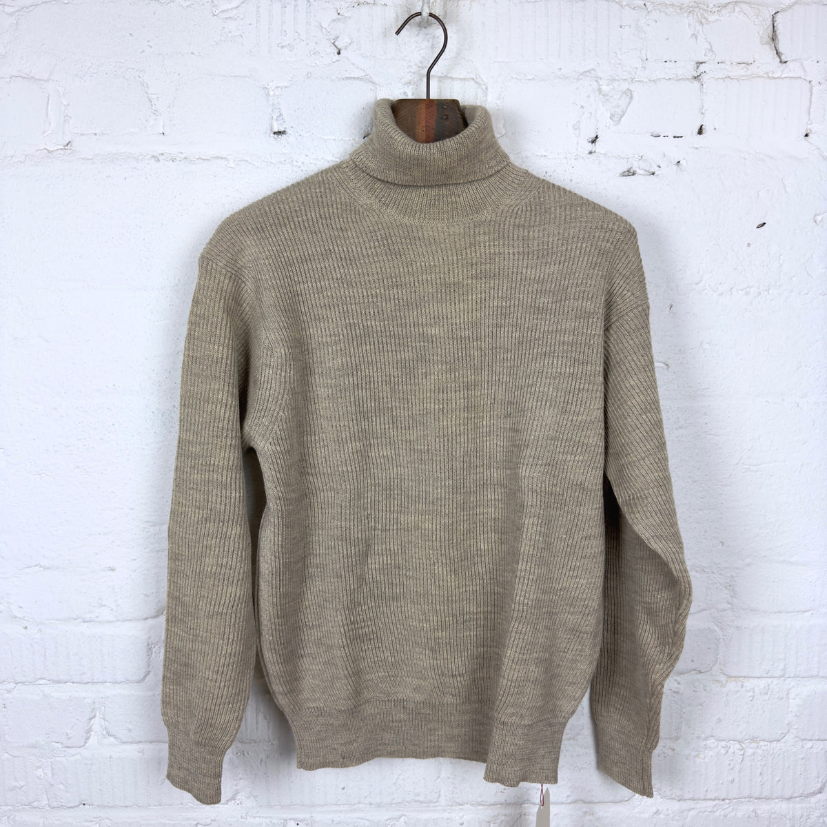 vincent et mireille | turtle neck sweater - natural – stuf|f-official