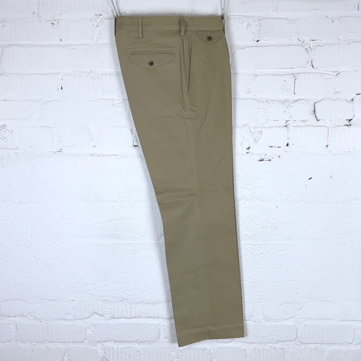 addict clothes | acv-tr02kt single-pleated katsuragi cotton army