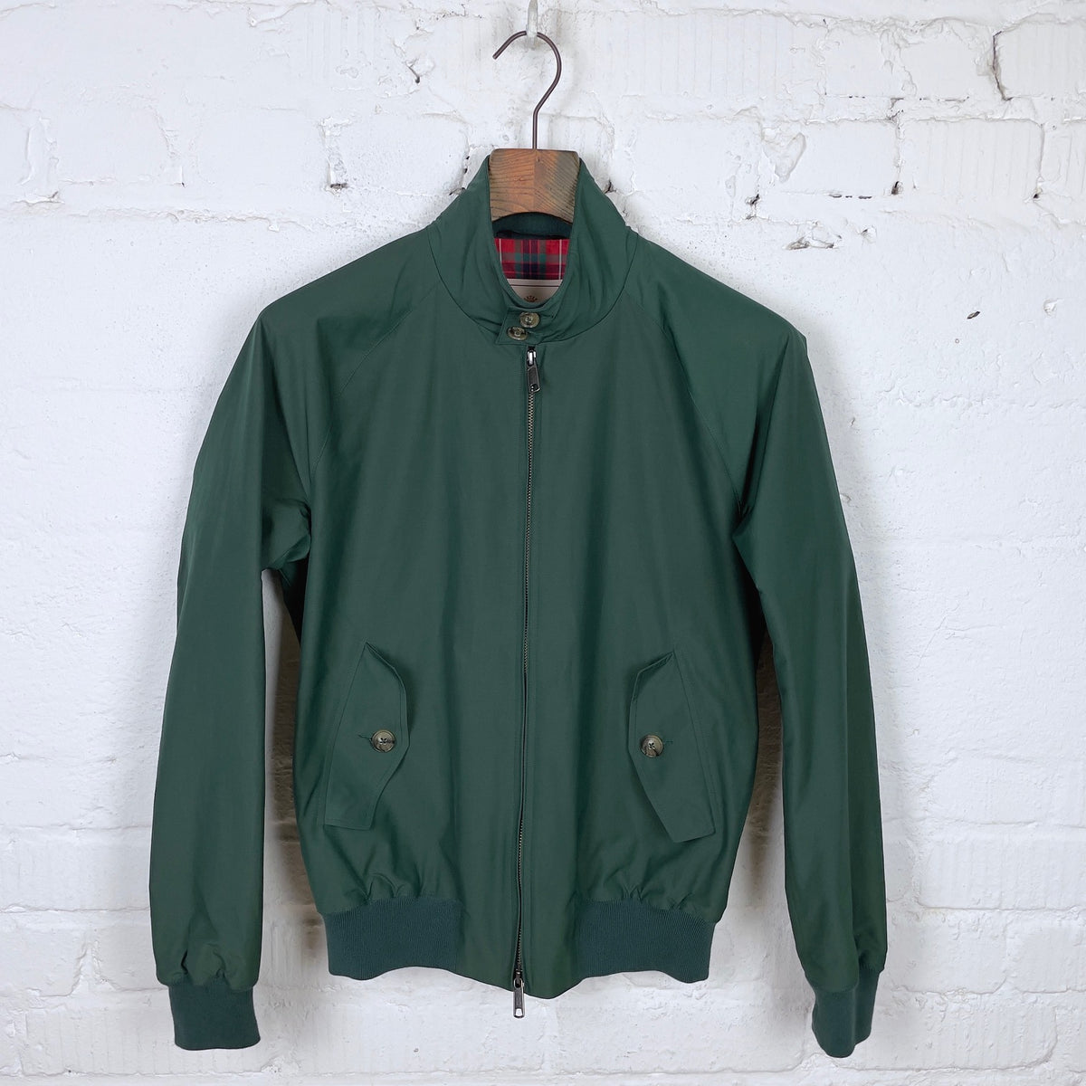 baracuta | g9 classic harrington jacket racing green – stuf|f-official