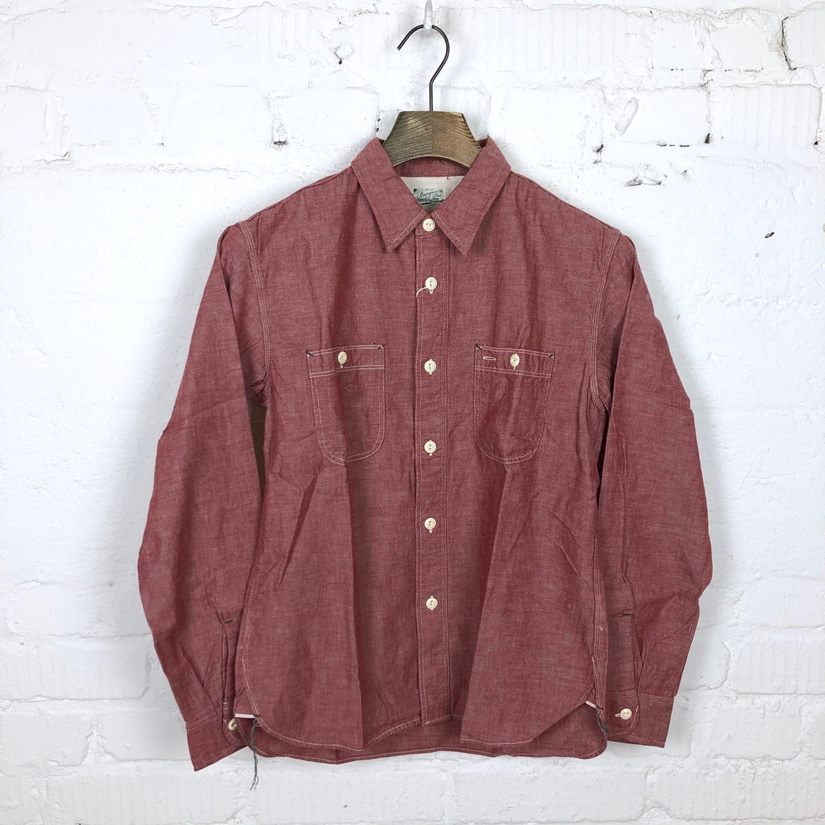 Burgus Plus Widens It's Chambray Work Shirt For SS22