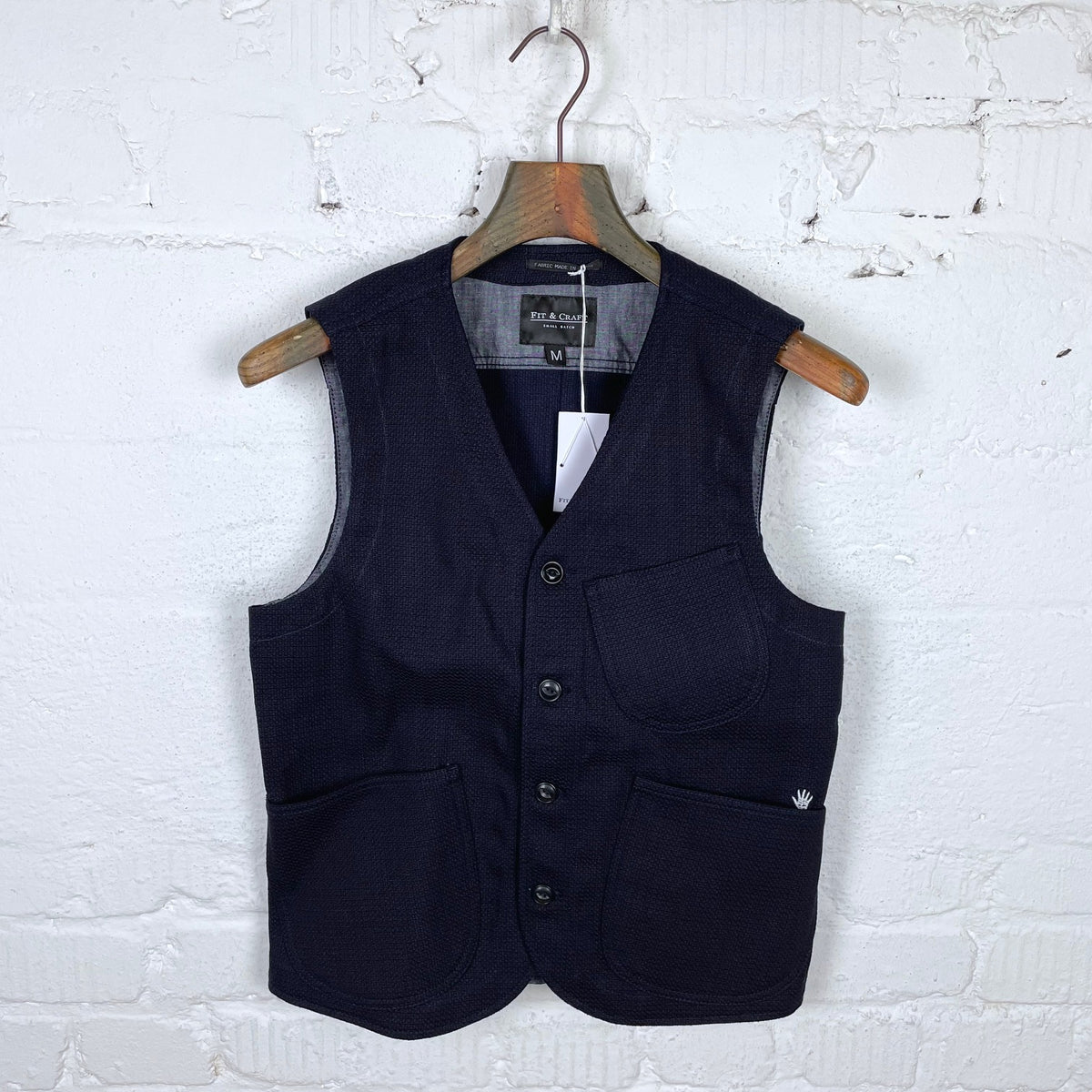 mneme sashiko vest | fit & craft | made in greece – stuf|f-official