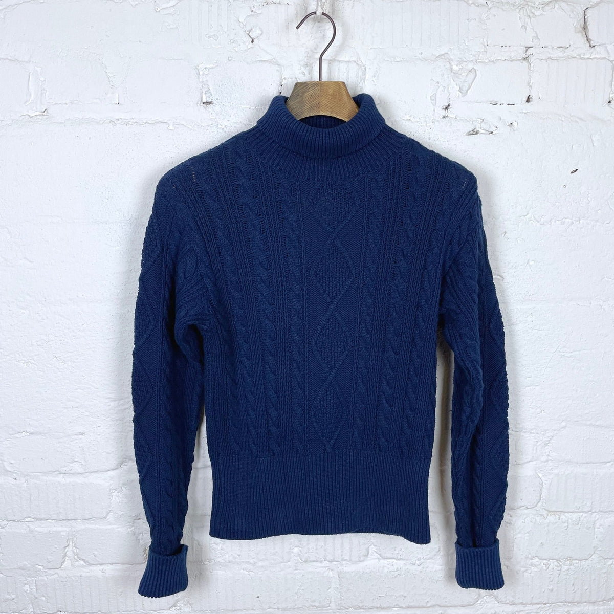 mariner sweater roll-neck - indigo | mister freedom | made in 