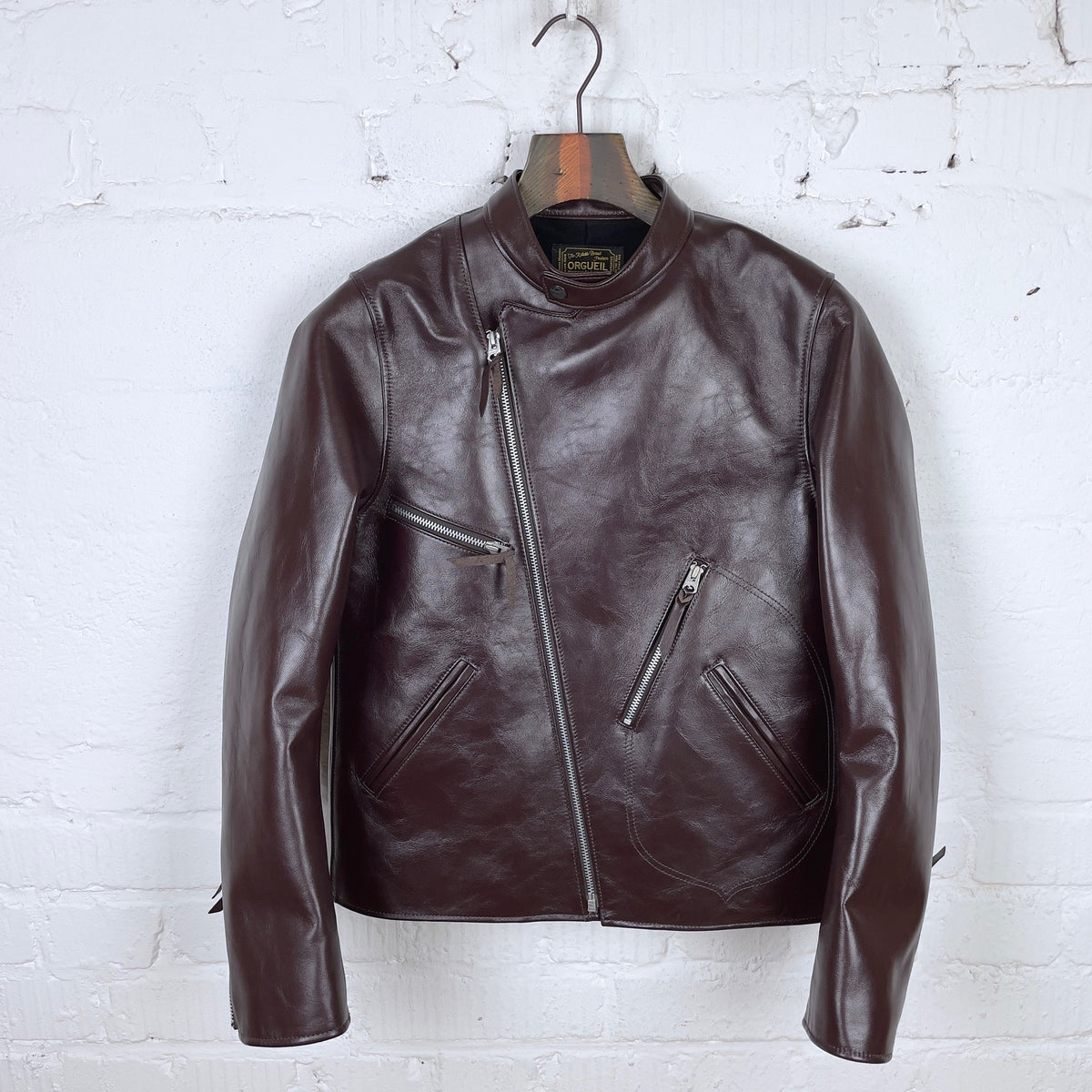or-4255 aviator jacket brown | orgueil | made in japan – stuf|f 