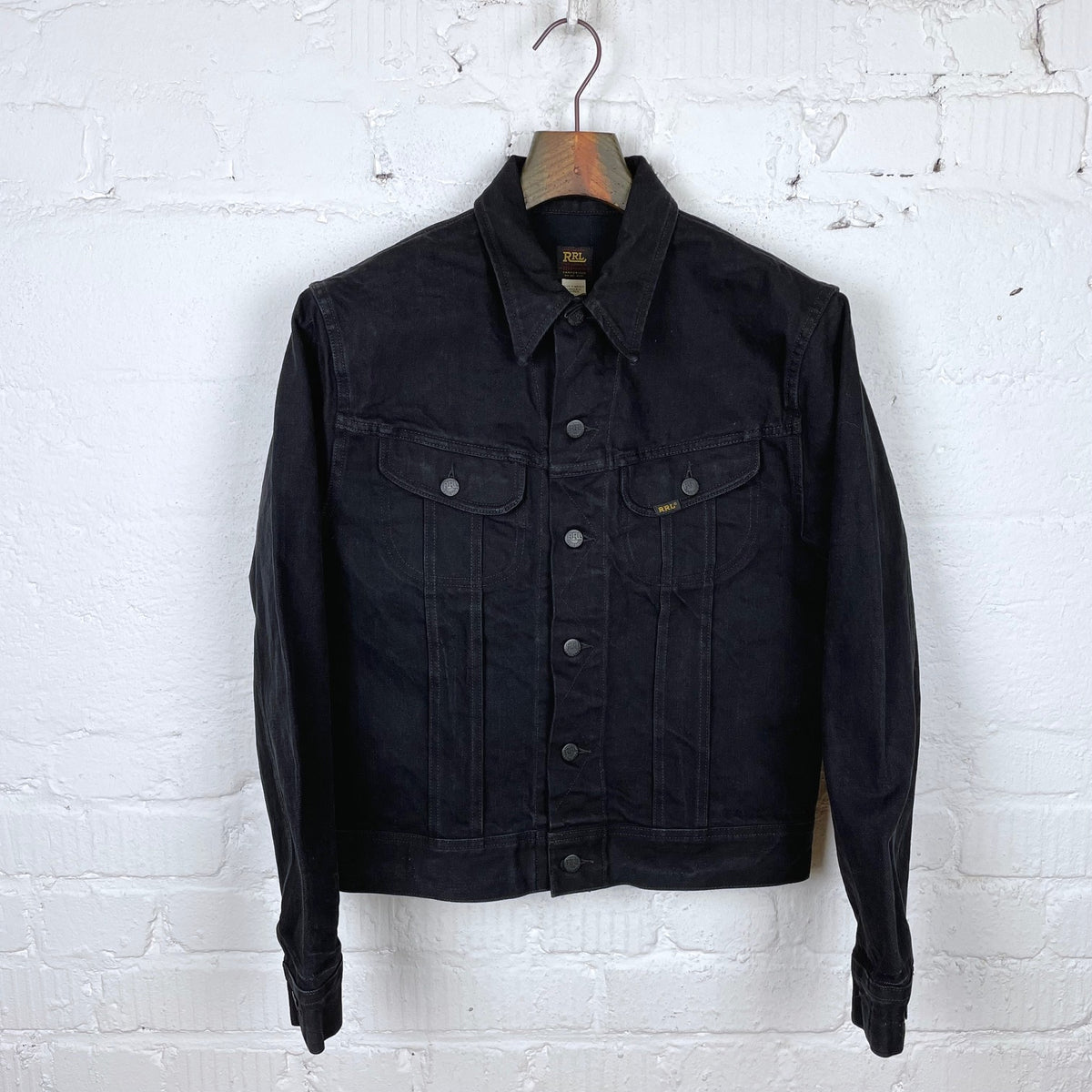 indigo corduroy jacket | rrl | made in china