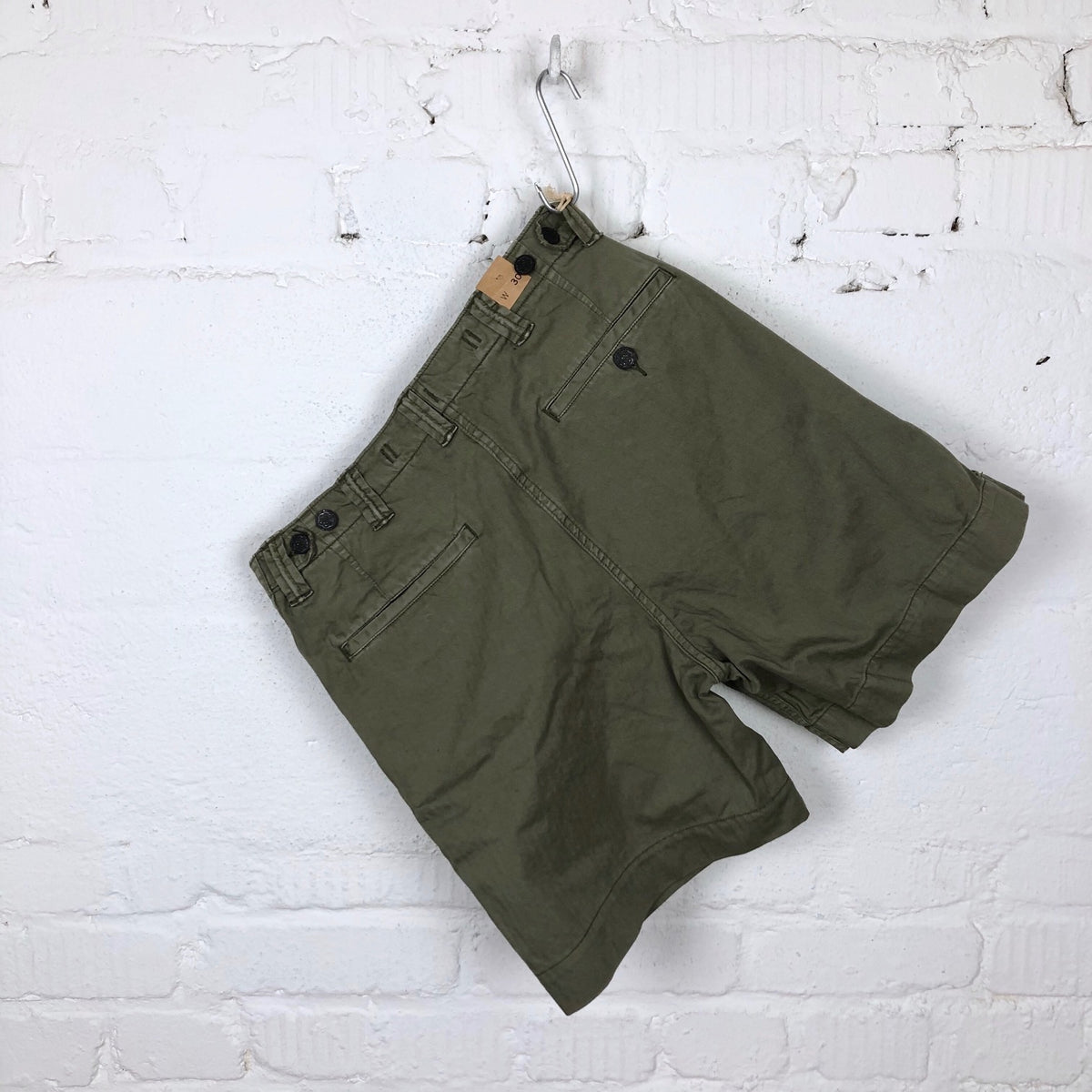 field short olive herringbone | rrl | made in china – stuf|f-official