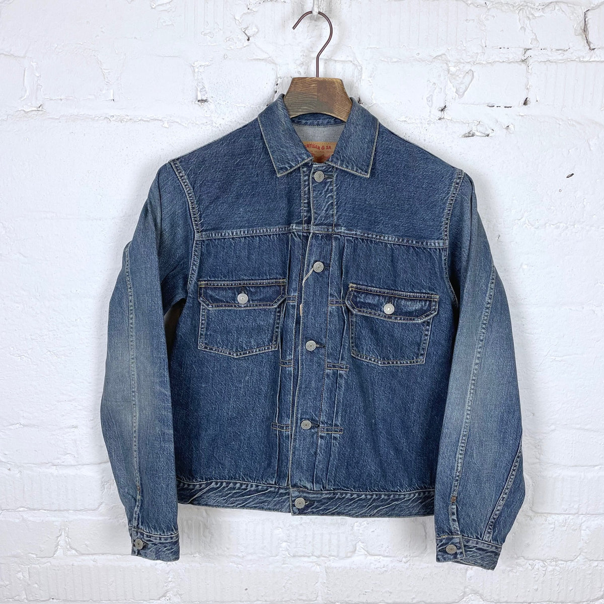 d4536u 1950 12.5oz 2nd denim jacket | studio d'artisan | made in japan