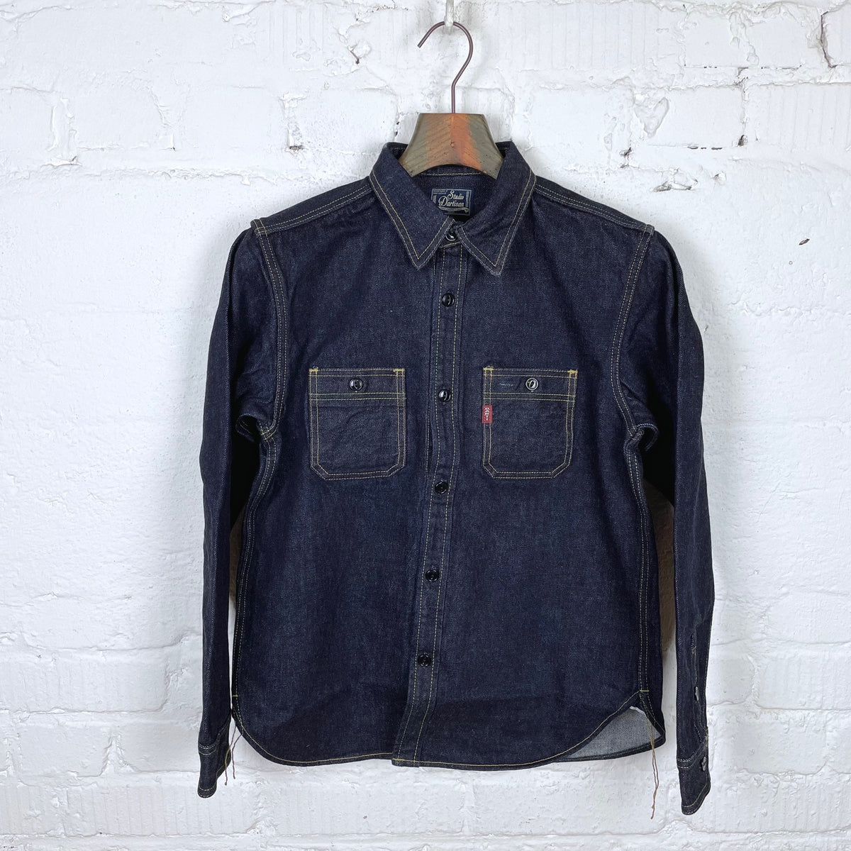 studio d'artisan | D5335 14oz denim work shirt – stuf|f-official
