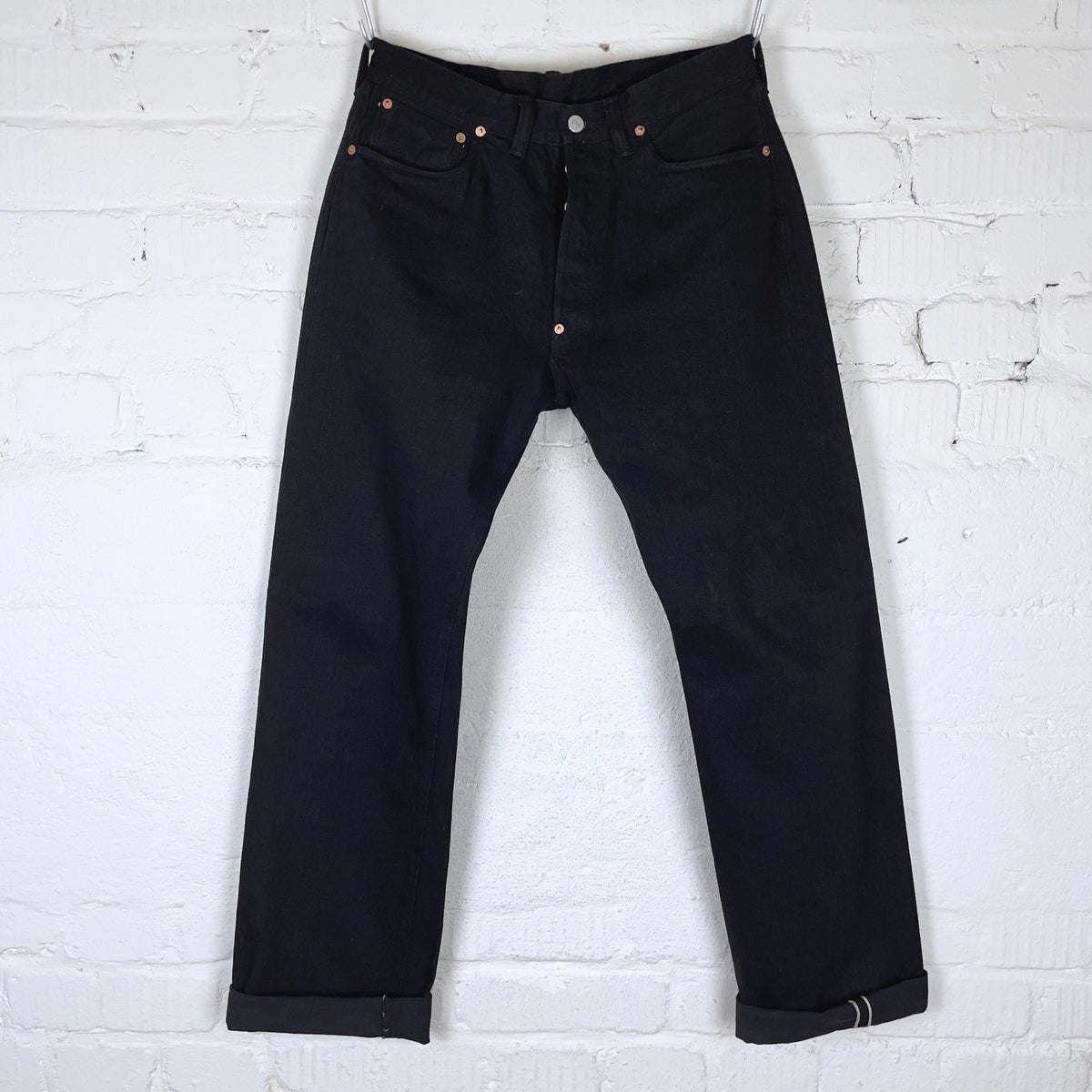 30's jeans black x black | tcb | made in japan