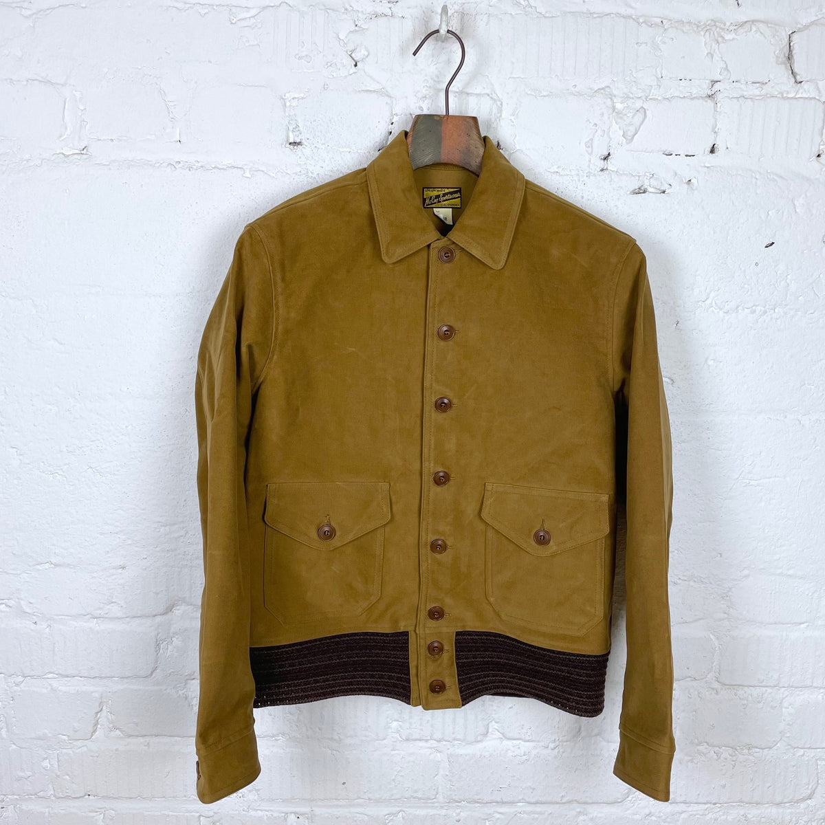 the real mccoy's | joe mccoy moleskin sports jacket brown – stuf|f