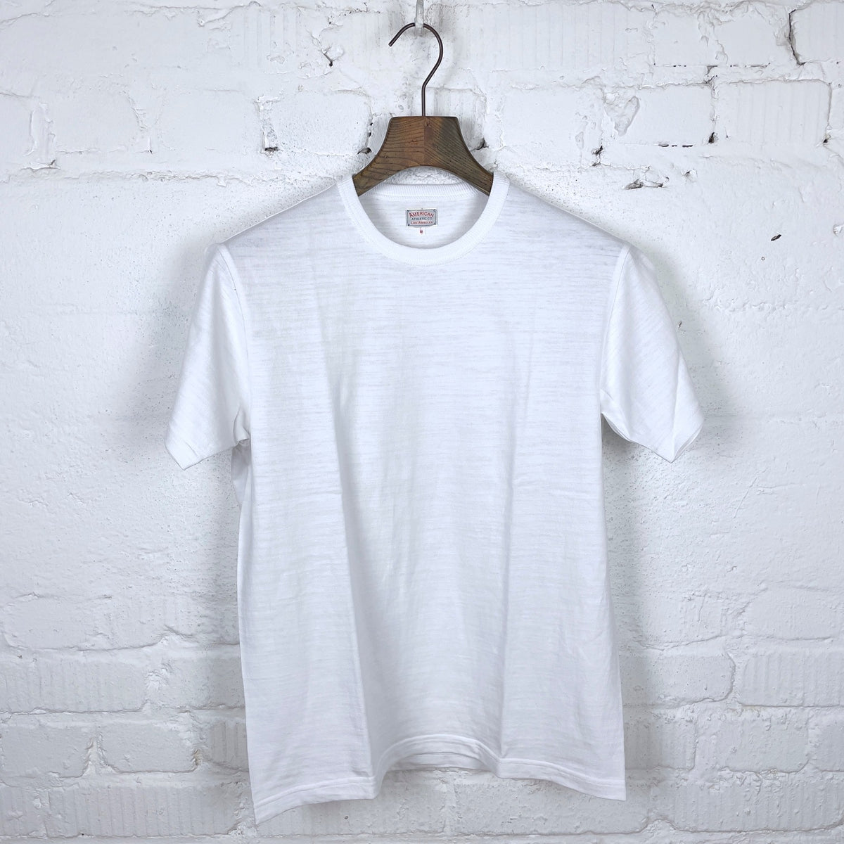 the real mccoy's | loopwheeled athletic tee white – stuf|f-official