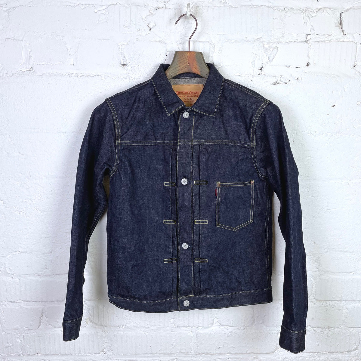 w900-j post wwII model denim jacket | ues | made in japan