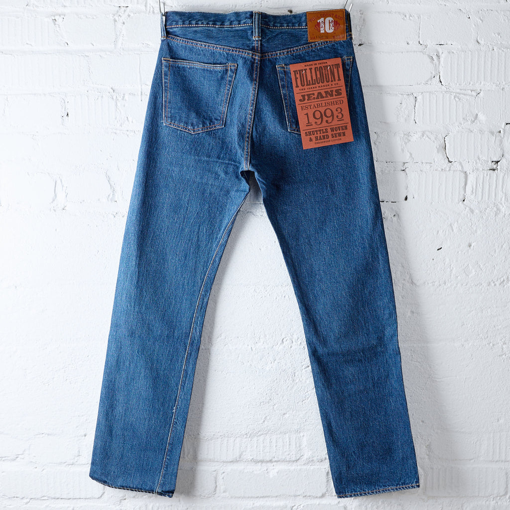 fullcount x stuf|f | 1108-10 "10th anniversary" selvedge jeans - stonewash - Bild 4