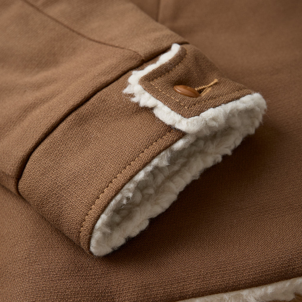 the real mccoy's | joe mccoy moleskin ranch coat - brown - Bild 5