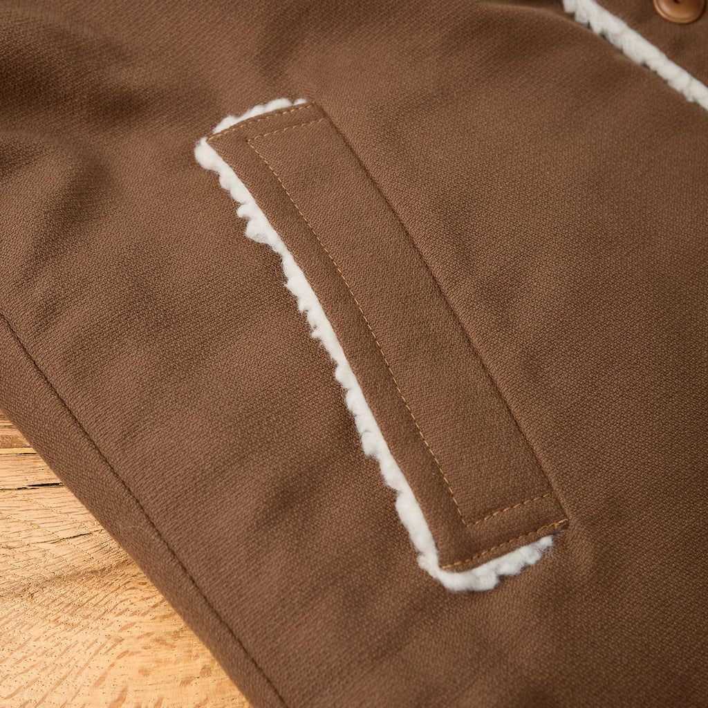 the real mccoy's | joe mccoy moleskin ranch coat - brown - Bild 6