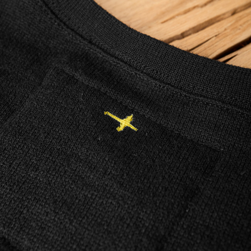 a new sweden | jämtland wool sweatshirt black - Bild 4