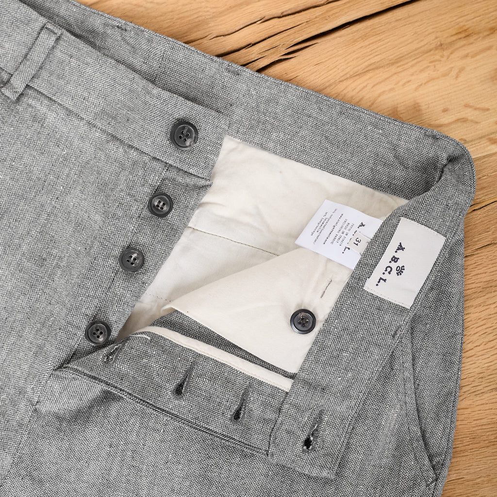 a.b.c.l. | alvise hemp cotton - gray - Bild 3