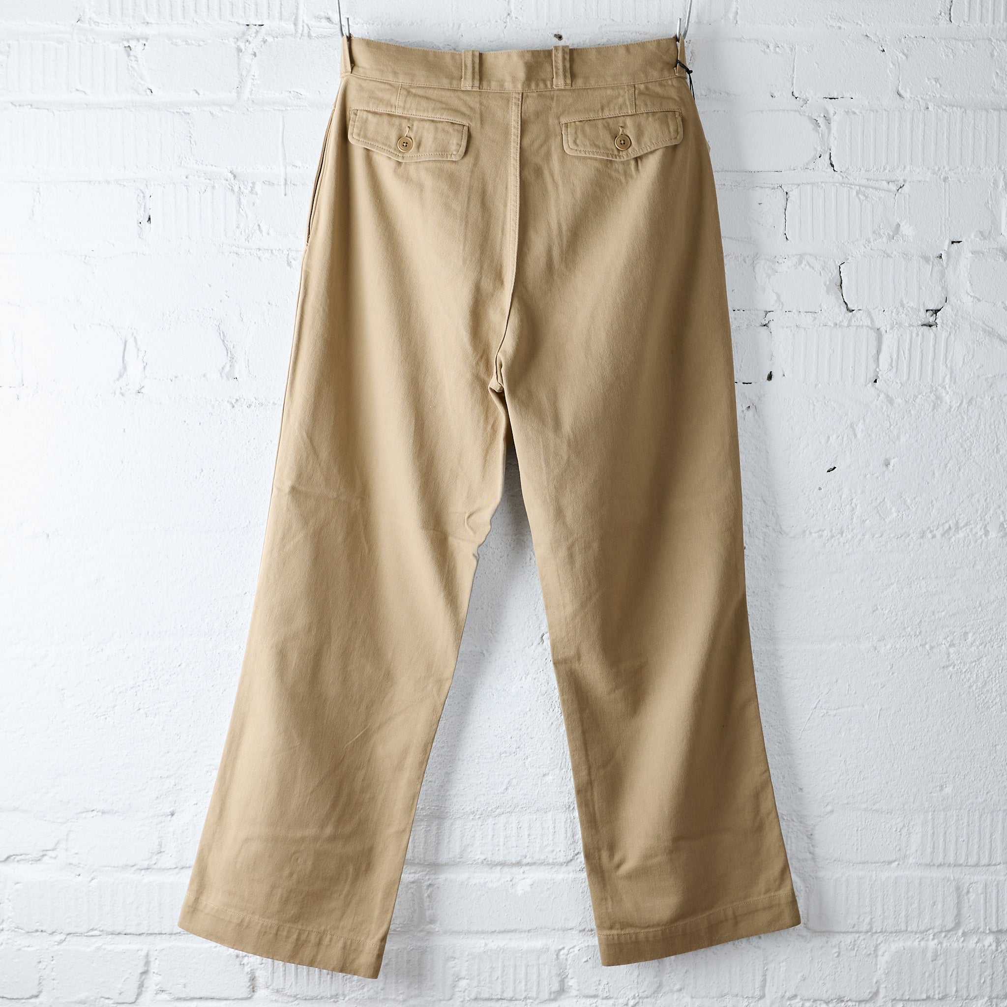D*H様 addict clothes ARMY TROUSERS アディクトク addict clothes | acv-tr04stc double-pleated cotton army wide