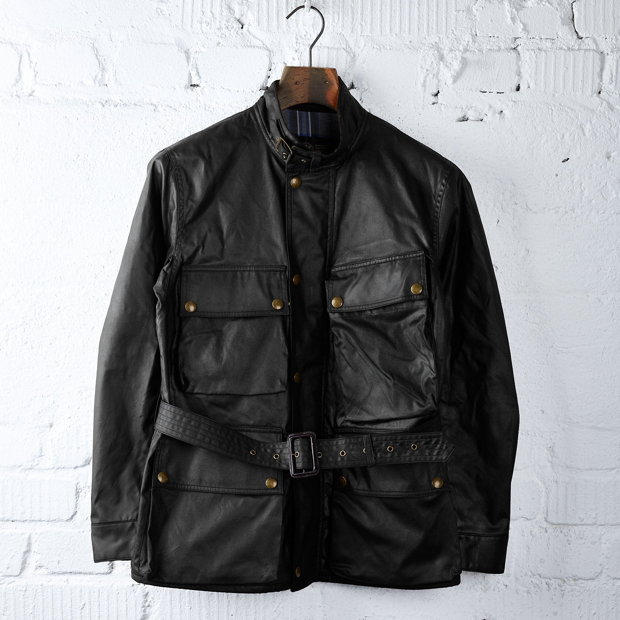 ACV-WX02 WAXED COTTON BMC JACKET サイズ42 addict clothes | acv-wx02 waxed cotton bmc jacket black – stuf|f