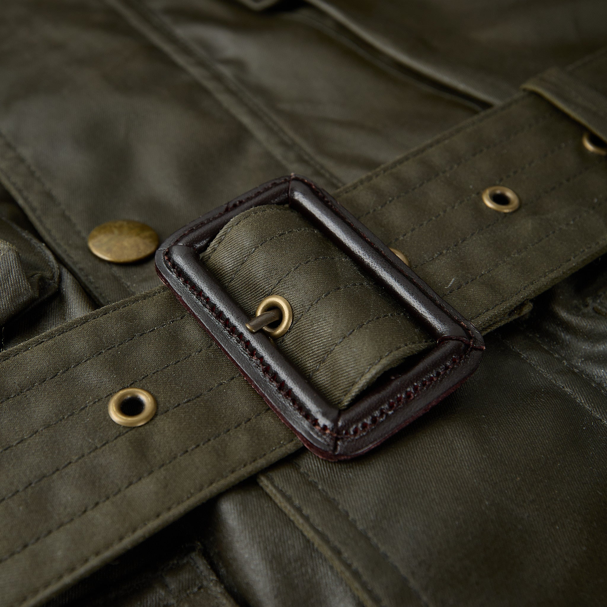 addict clothes | acv-wx02 waxed cotton bmc jacket olive – stuf|f