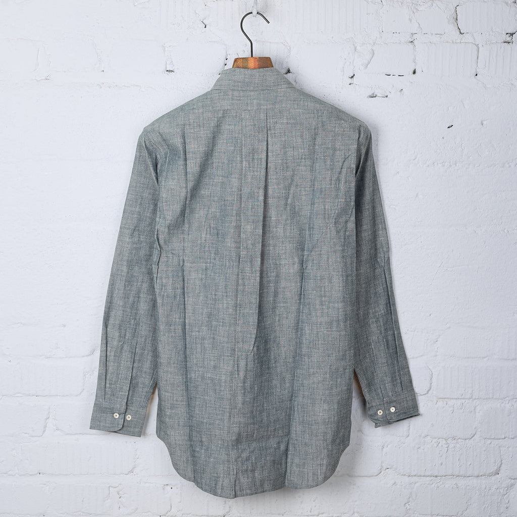 allevol | chambray work shirt - blue - Bild 2