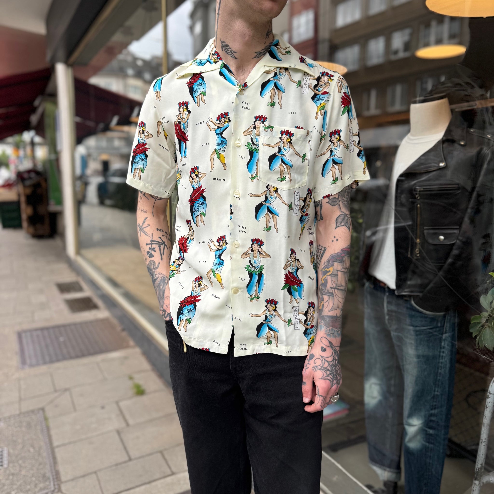 Aloha Blossom “Hula Girl” サイズ44 aloha-blossom-hula-girl-