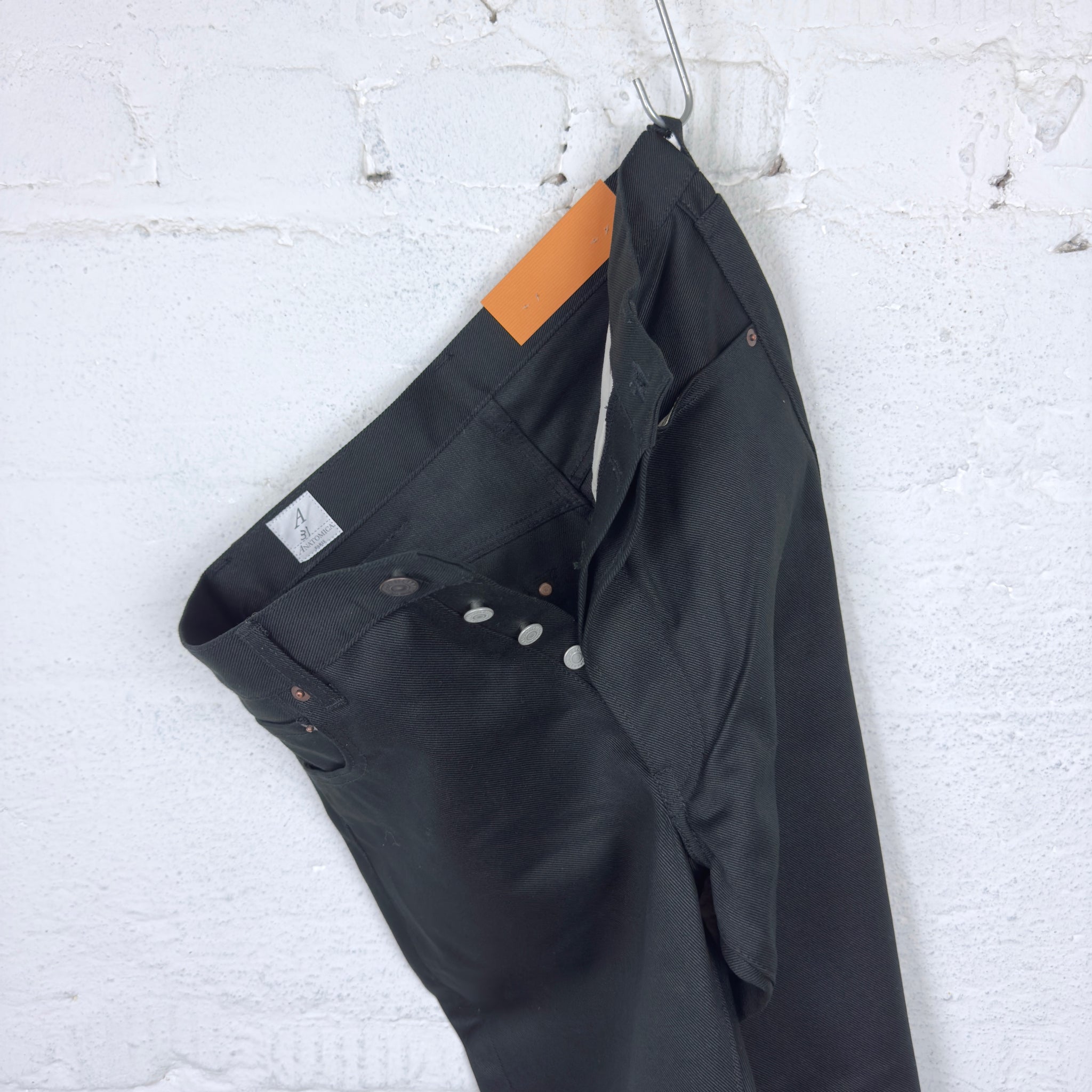 よ*こ様 ANATOMICA 11618 B / DRILL BLACK 36 anatomica-11618-b-drill-black-