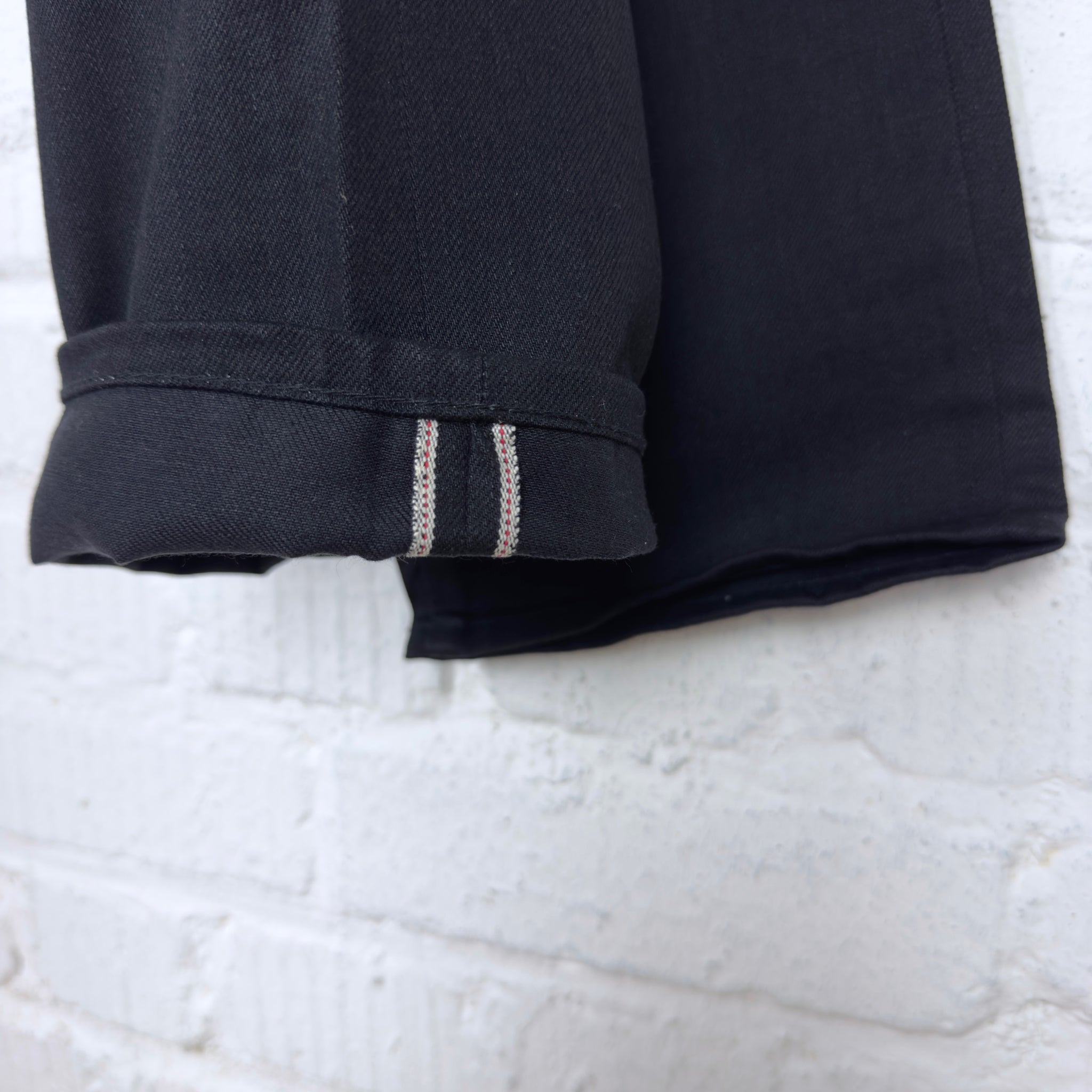 anatomica | 314 tapered jeans black x black – stuf|f-official