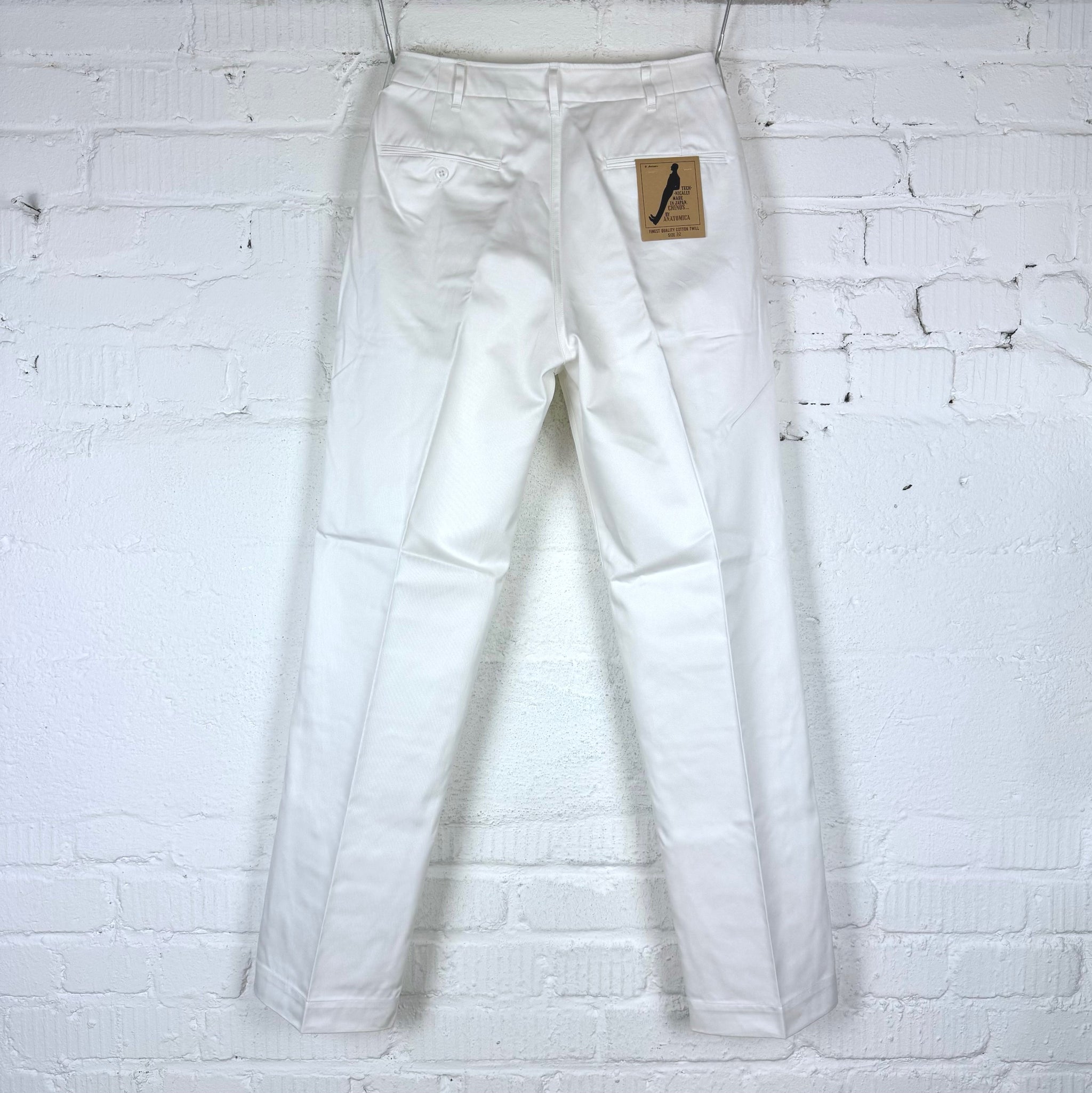 chino ll / white | anatomica | made in japan – stuf|f-official