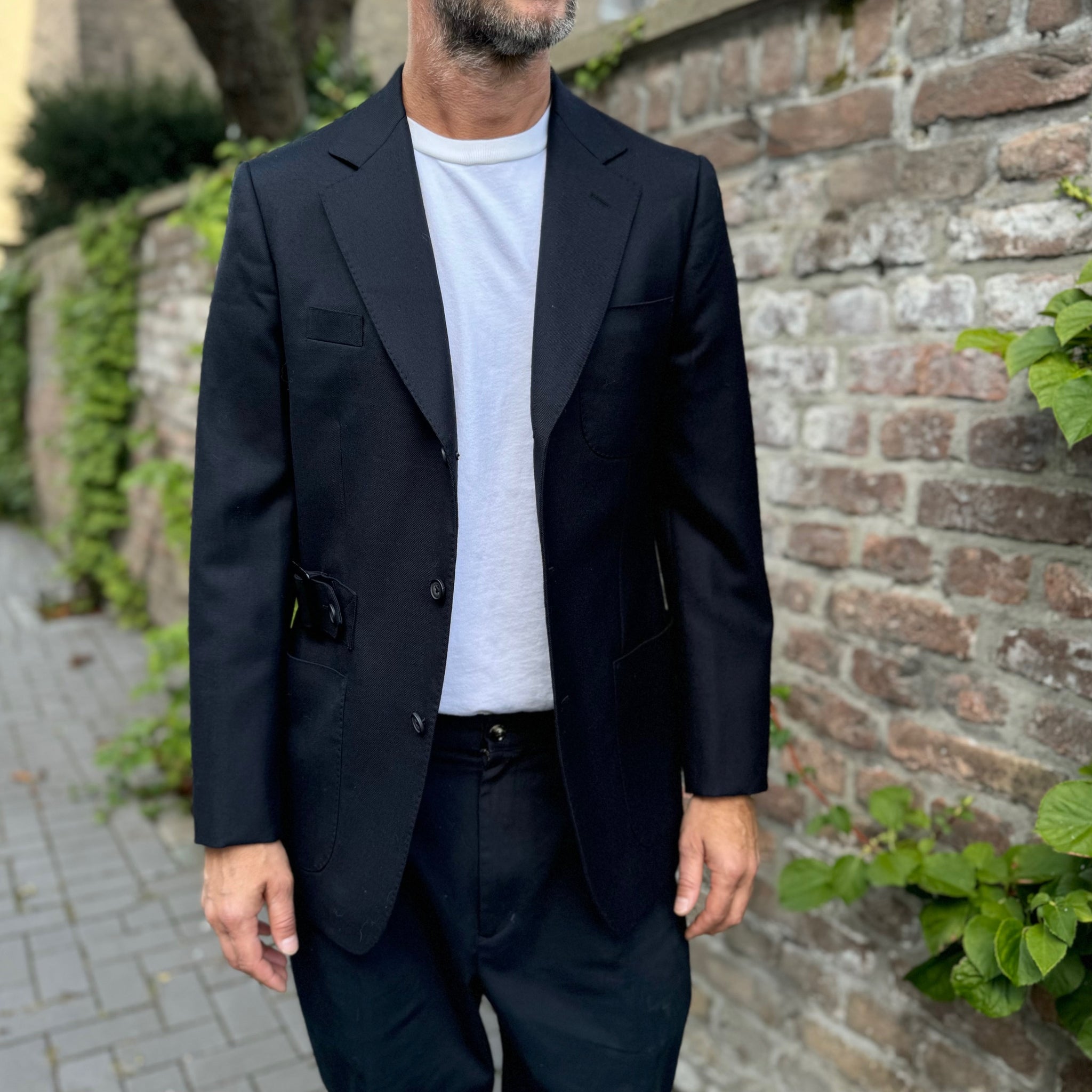 anatomica | travel jacket wool serge navy – stuf|f-official