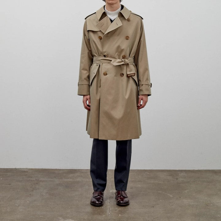 ジャケット・アウター ANATOMICA TRENCH COAT COVERT CLOTH 44 LT anatomica | trench coat - beige – stuf|f-official